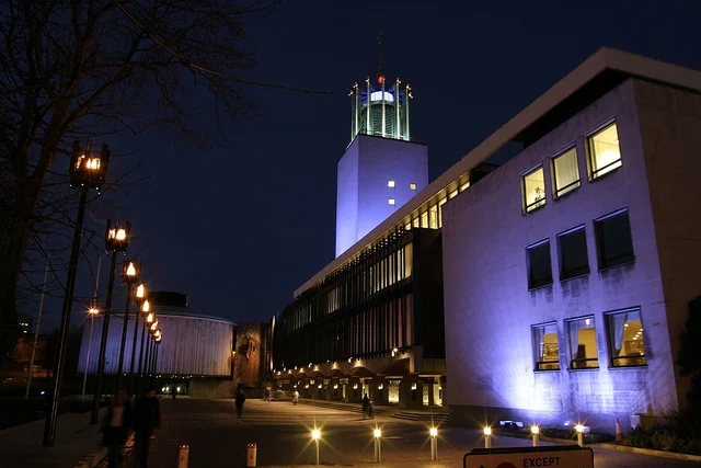 Newcastle Civic Centre is a grade II listed building.