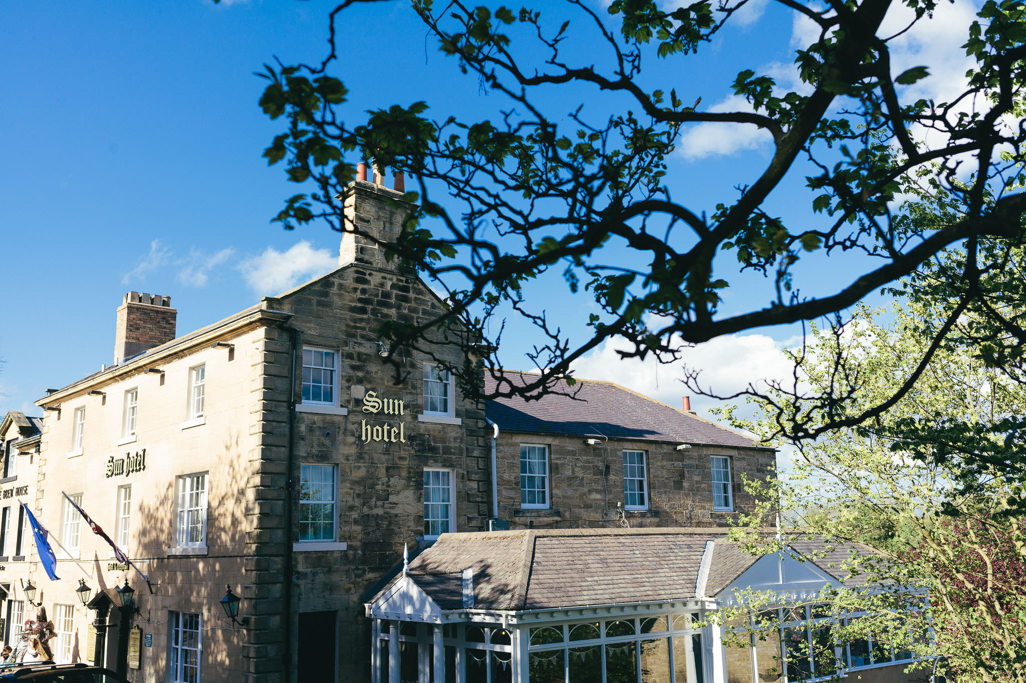 The Sun Hotel wedding venue Northumberland