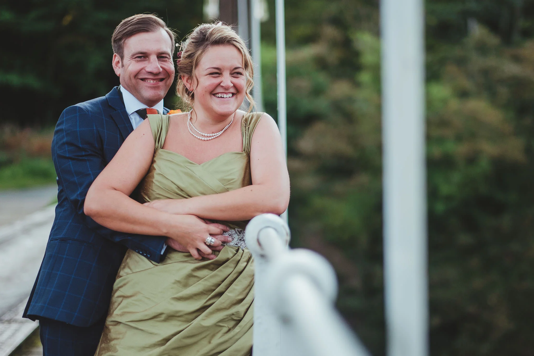 Emma and Paul had so much fun on their wedding day!