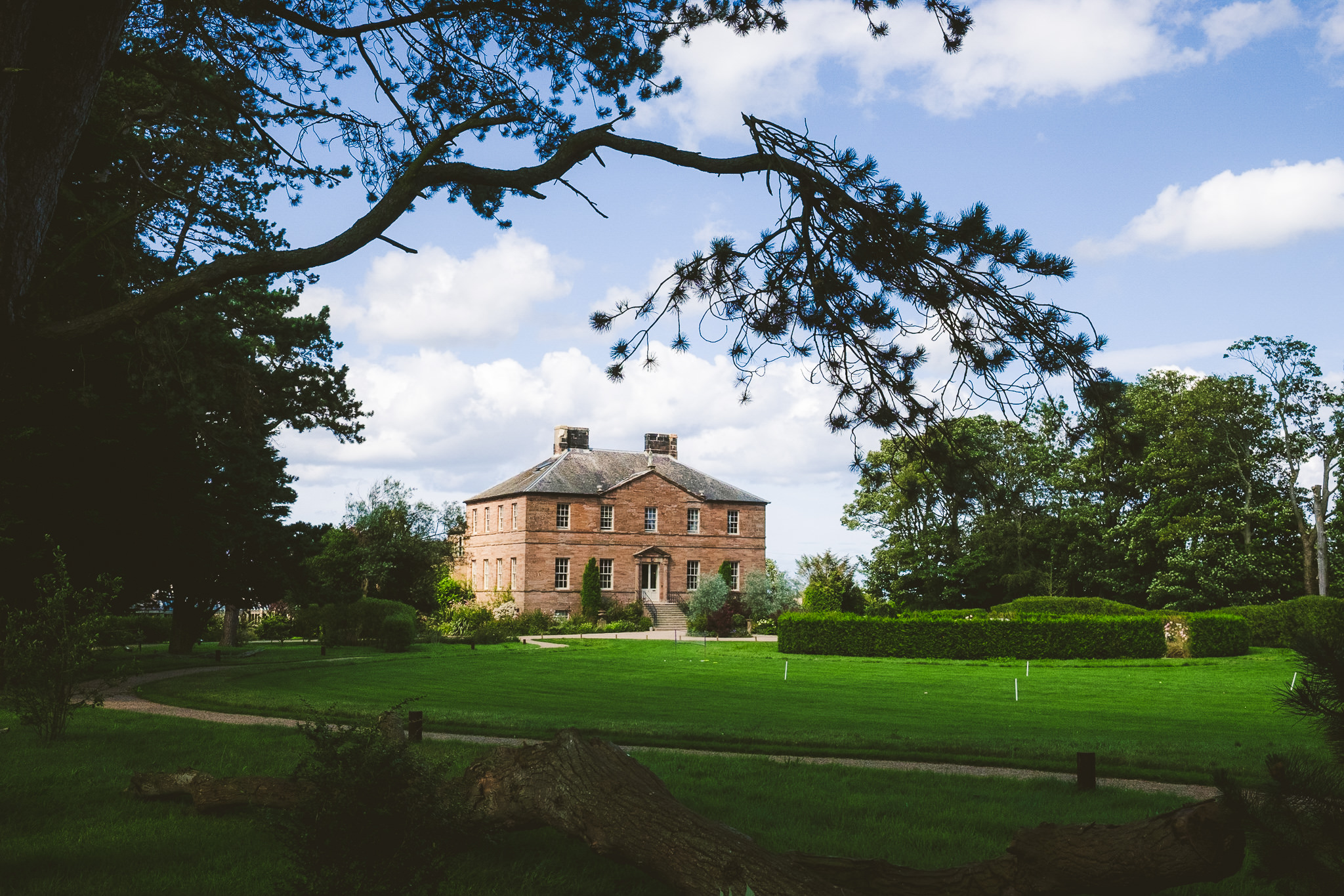 Newton Hall in Northumberland