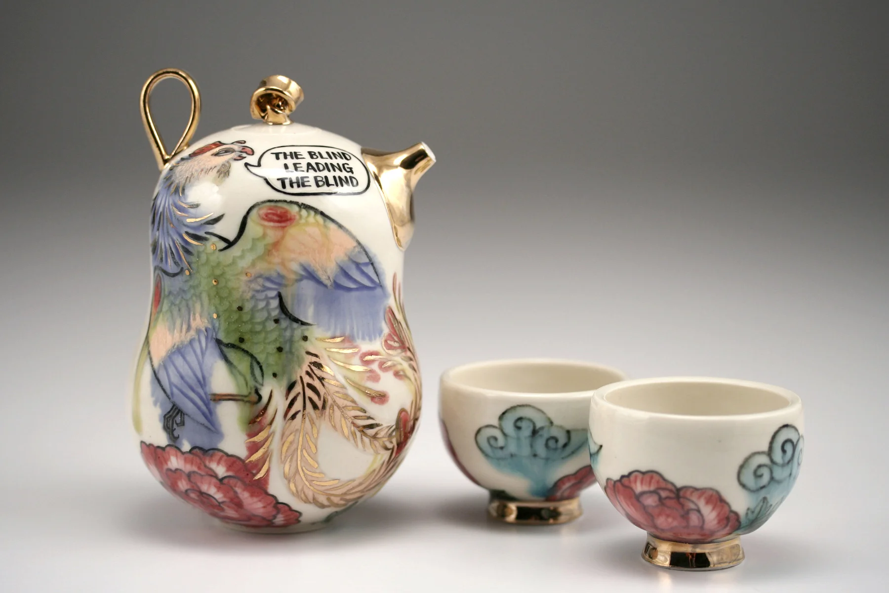 "Village expert" teapot