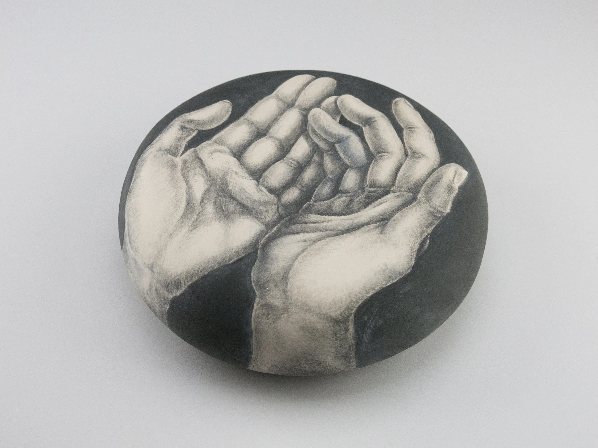 "Gathering the Moon" pillow