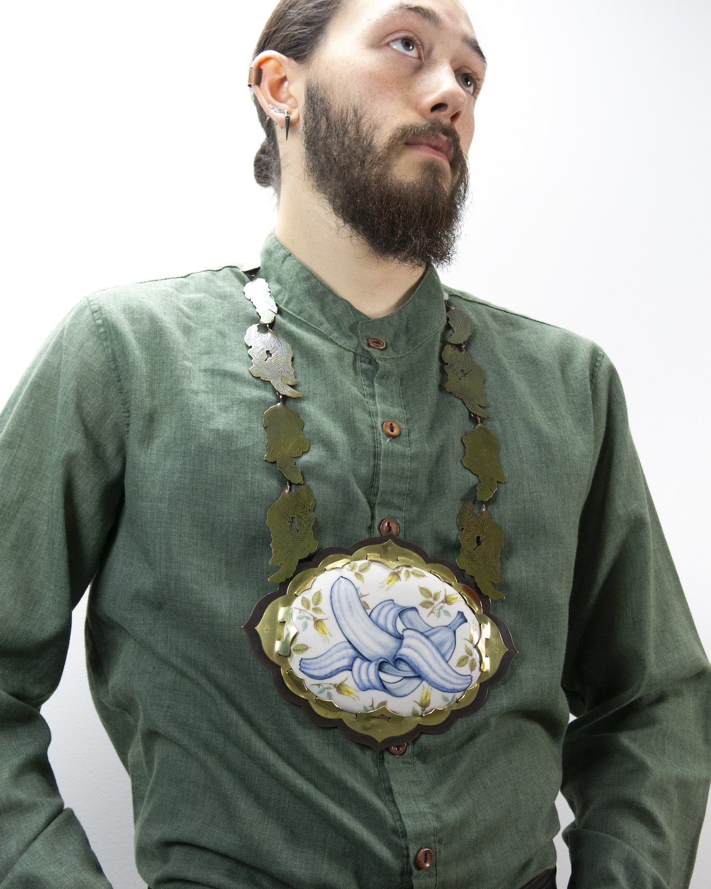 “Hubris” Necklace, collaboration with Jim Bove