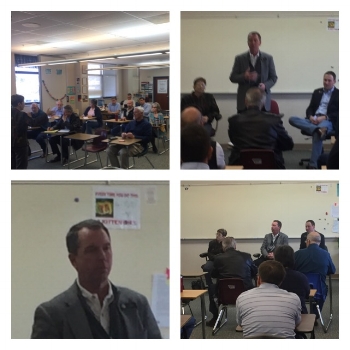 Our morning town hall meeting with Reps Carver and Nordberg and Sen. Lambert