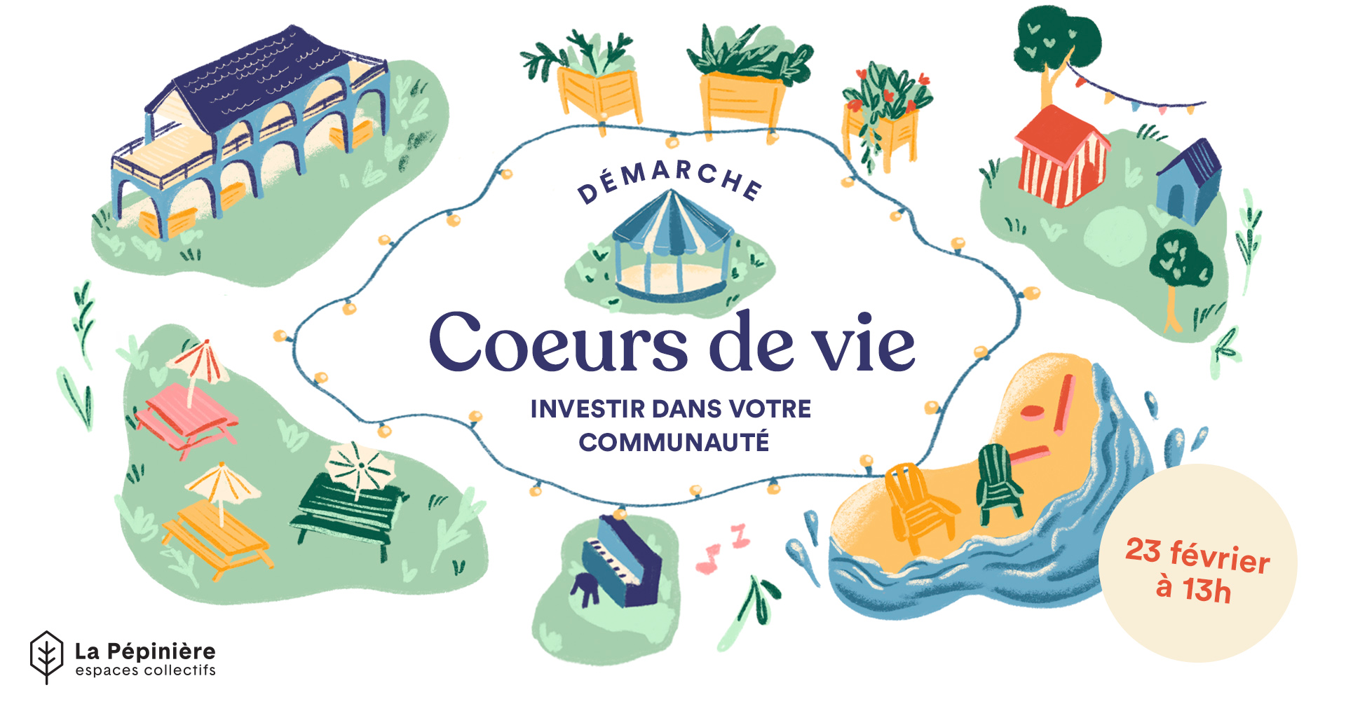 Vous voulez créer un cœur de vie dans votre communauté?