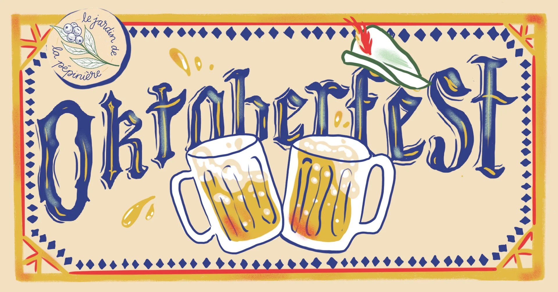Oktoberfest au jardin de la Pépinière 