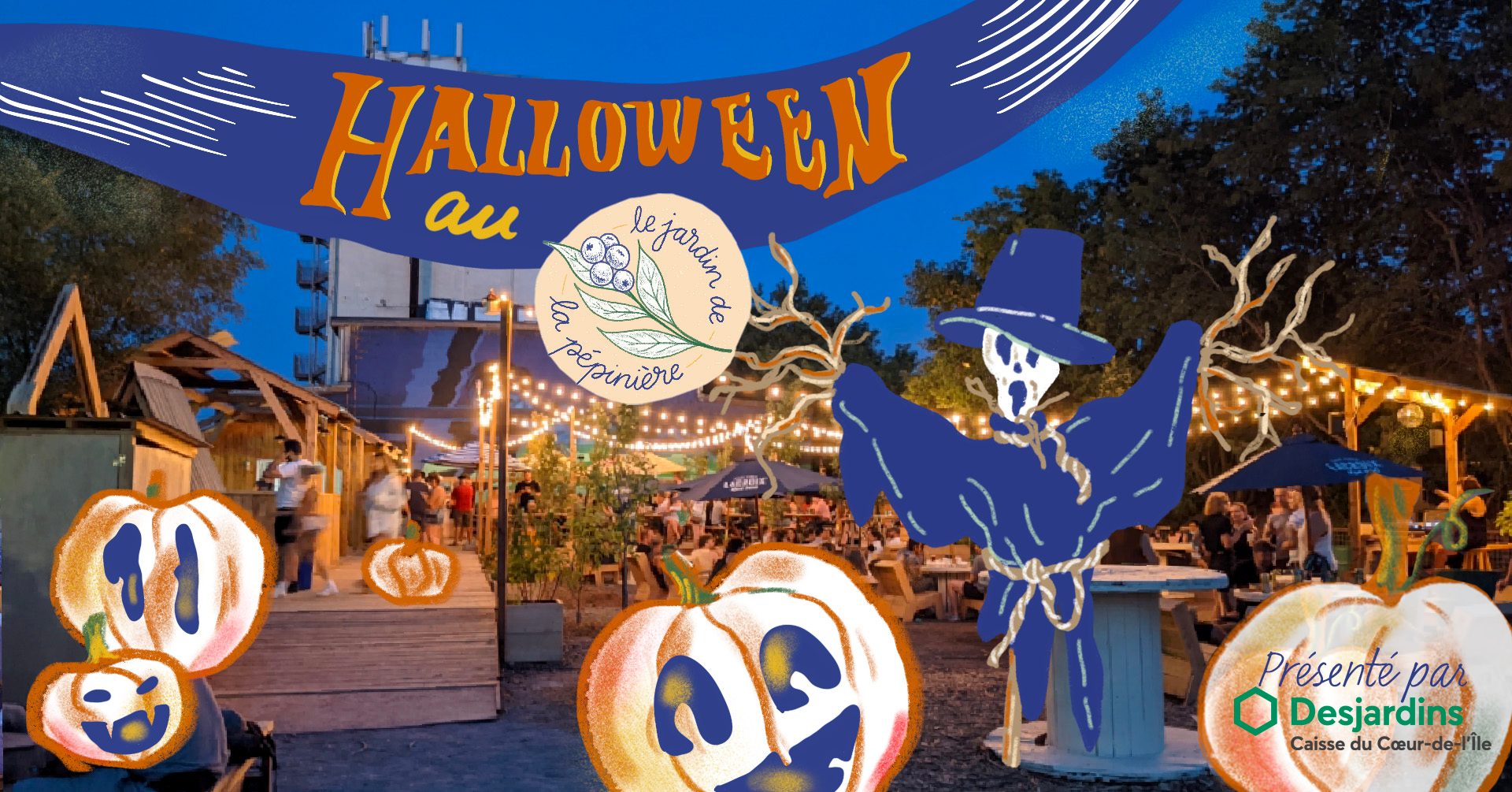 Halloween au jardin de la Pépinière - ANNULÉ À CAUSE DE LA MÉTÉO