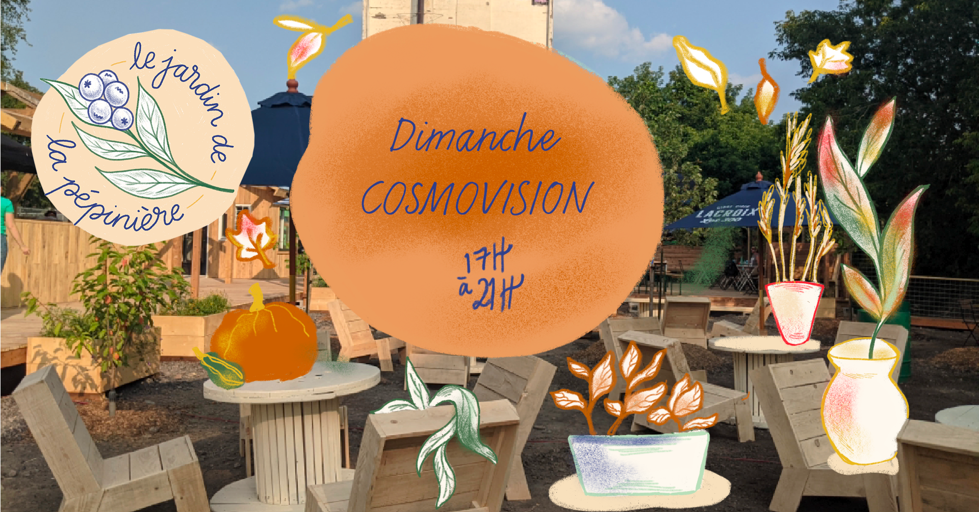 Dimanche Cosmovision au jardin de la Pépinière