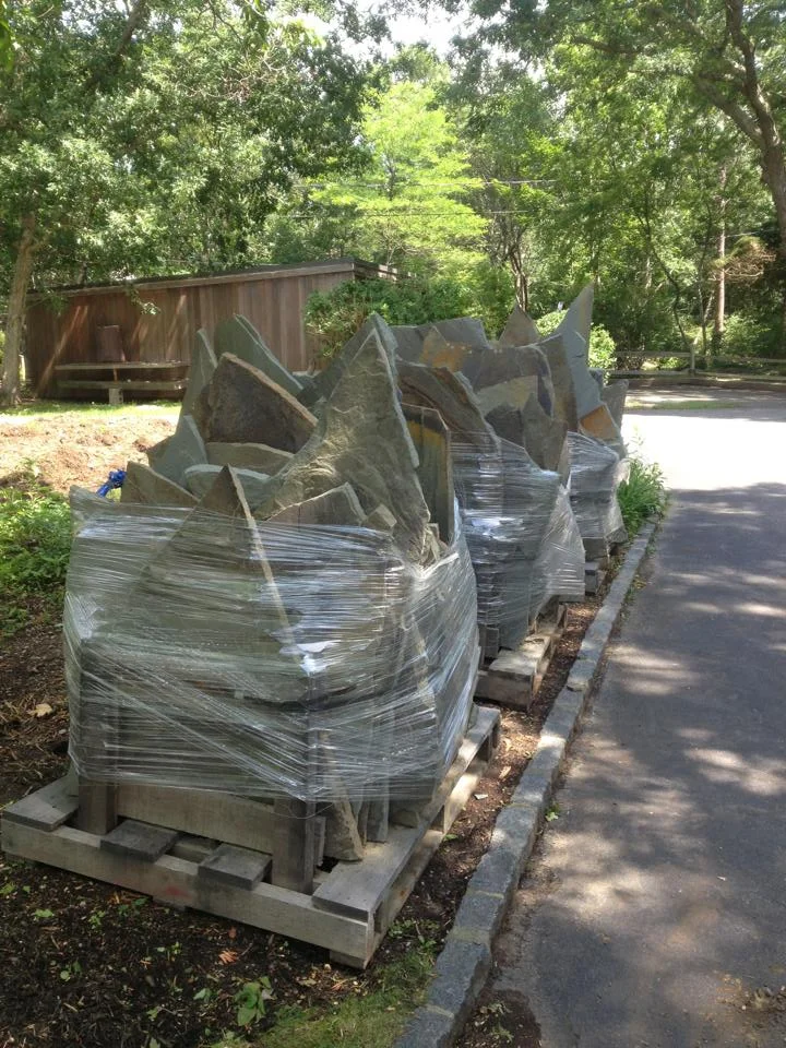 Patio installation. Scituate, MA