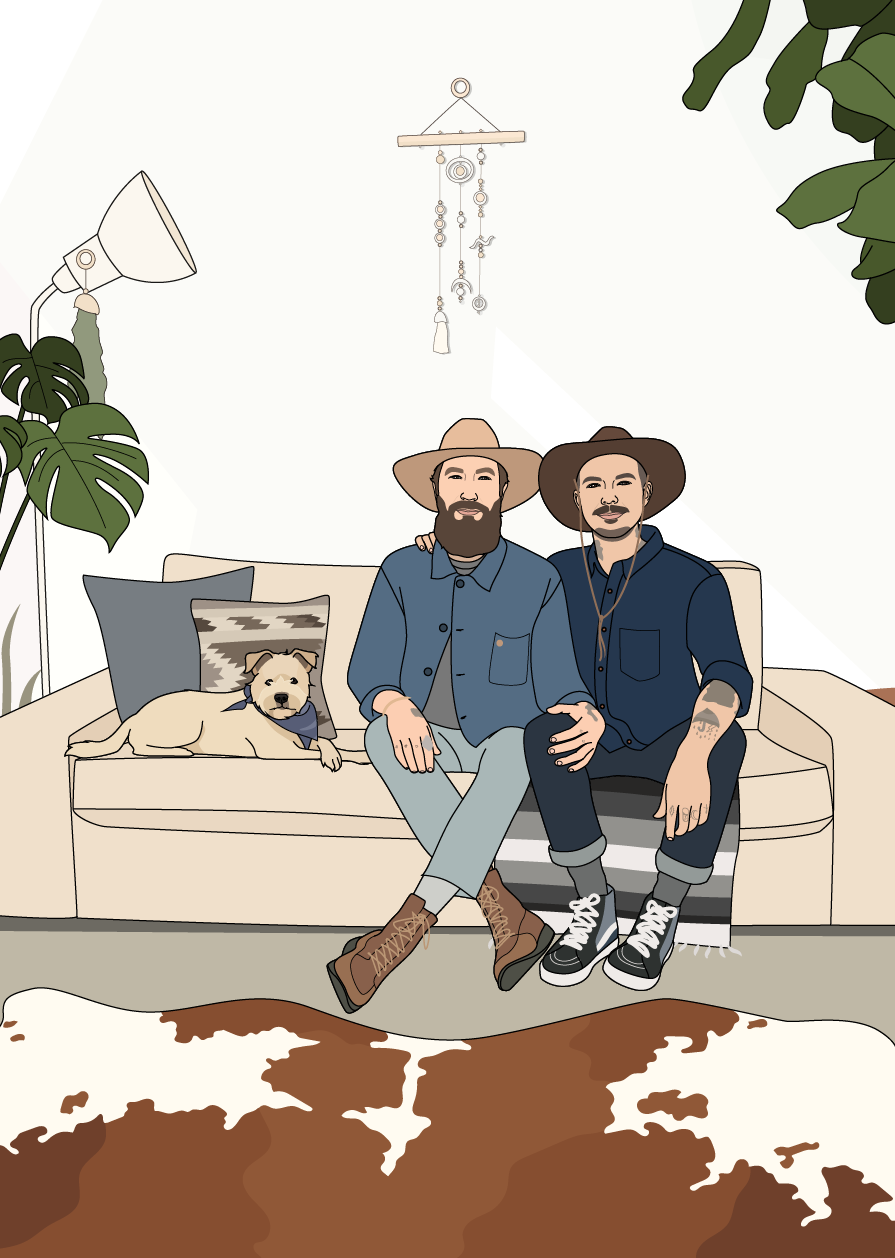 EmmieBean Custom Portrait family