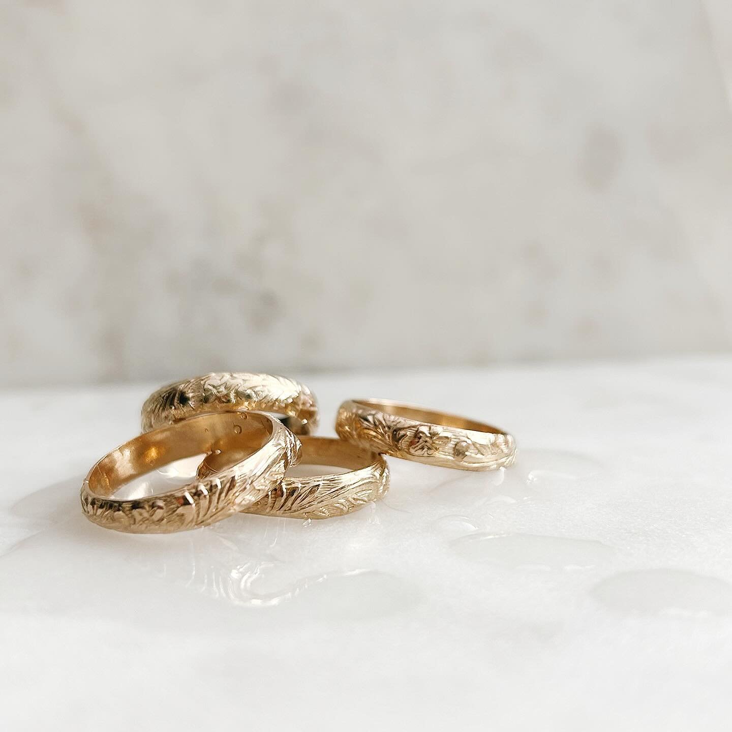 💍🌸 Say hello to our gorgeous floral rings made from goldfill! 

They&rsquo;re waterproof and ready just in time for summer fun in the pool or the lake. Catch these beauties at the 613 Flea Market this weekend&mdash;don&rsquo;t miss out! See you the