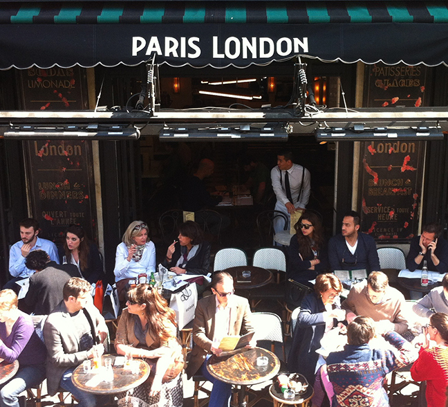Parisian café culture