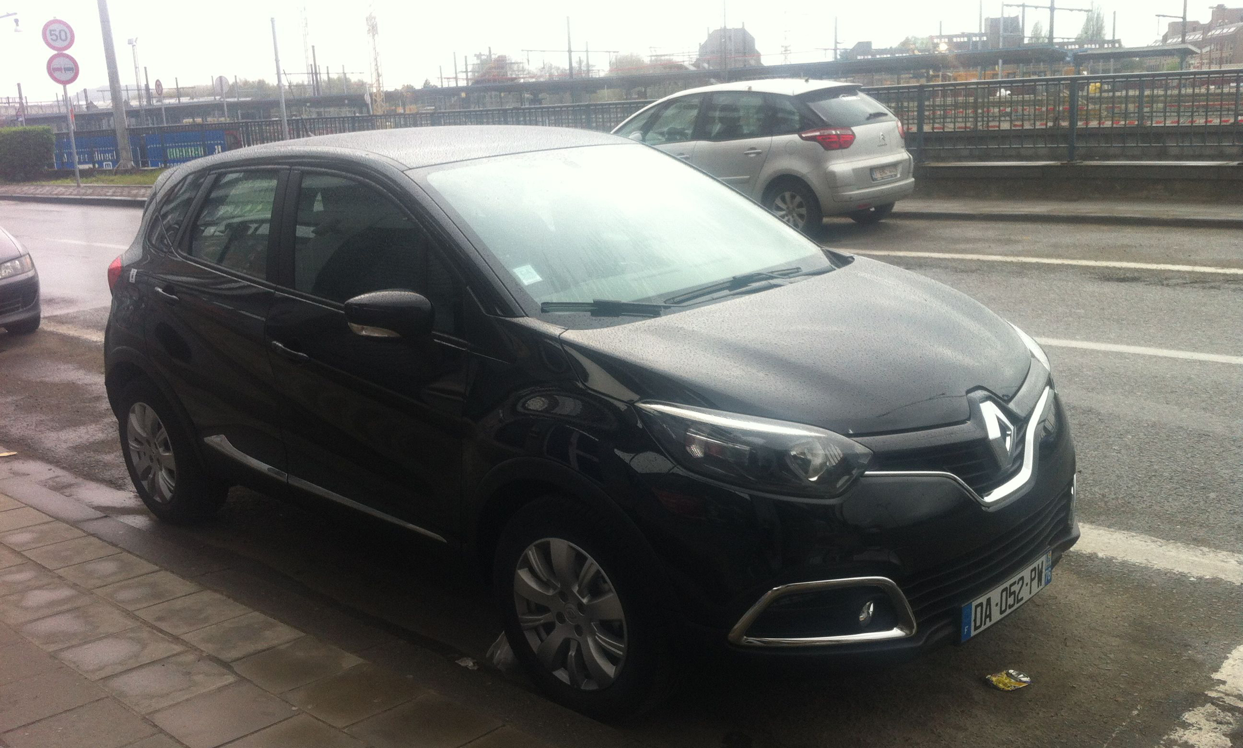 Our rental car, a Renault Captur (I really liked it)
