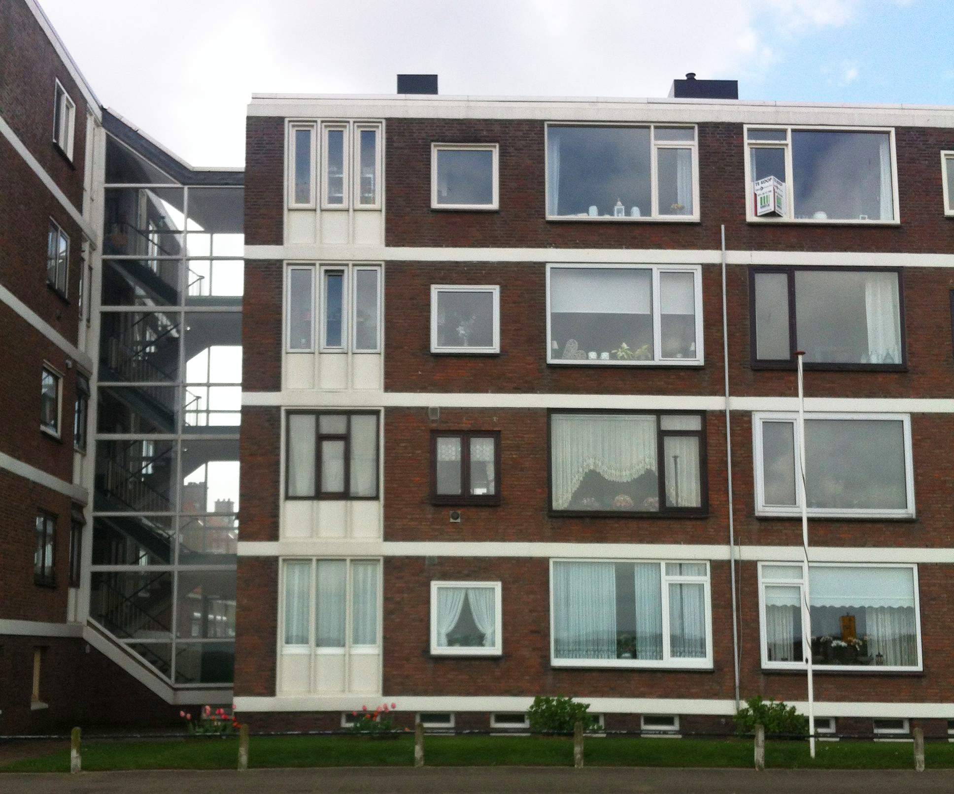Apartment block in Katwijk, Netherlands