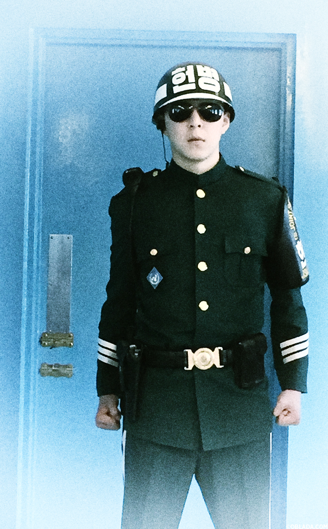 South Korean soldier at the JSA (©Deborah Clague/Oblada.com)