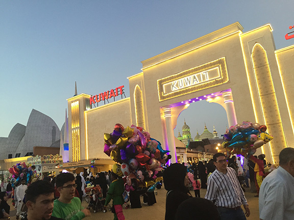 Kuwait Pavillion, Global Market (@Deborah Clague, 2016).