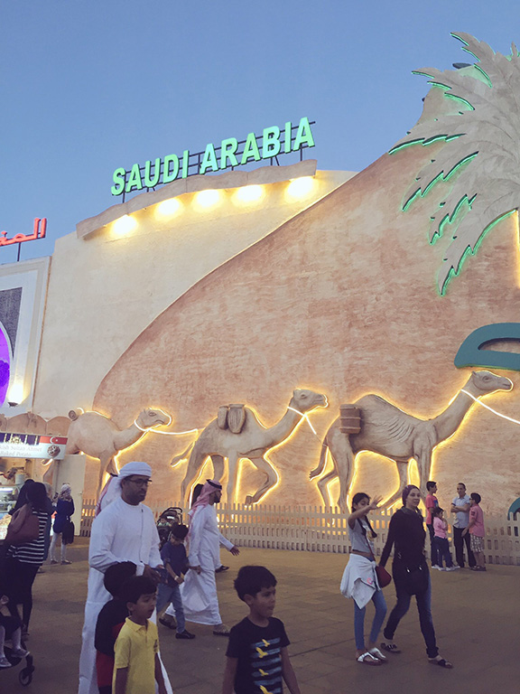 Saudi Arabia pavilion, Global Market (©Deborah Clague, 2016).