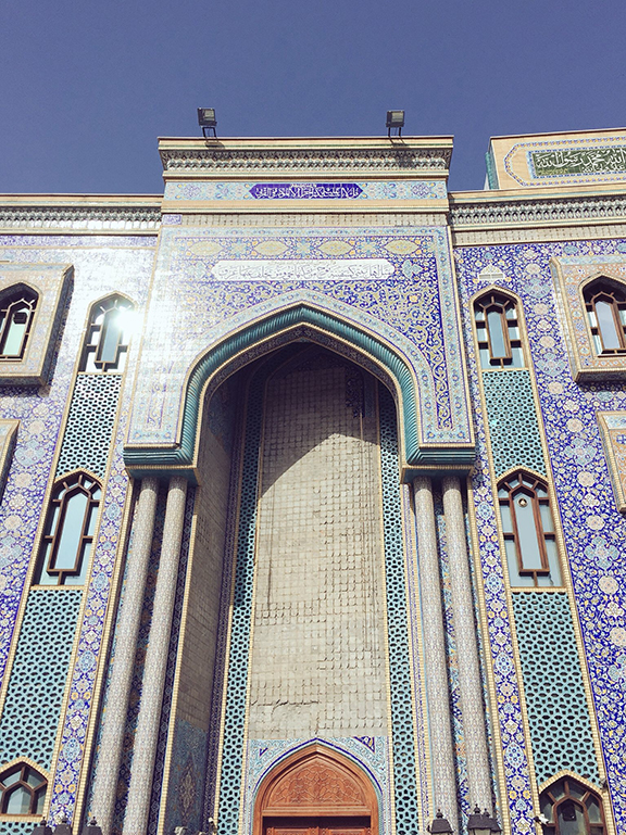 Iranian Mosque, Bur Dubai (©Deborah Clague, 2016)