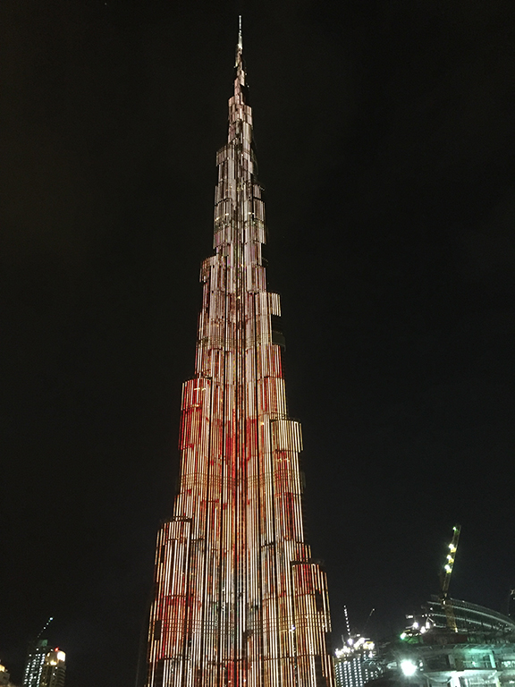 Burj Khalifa, Dubai (©Deborah Clague, 2016)