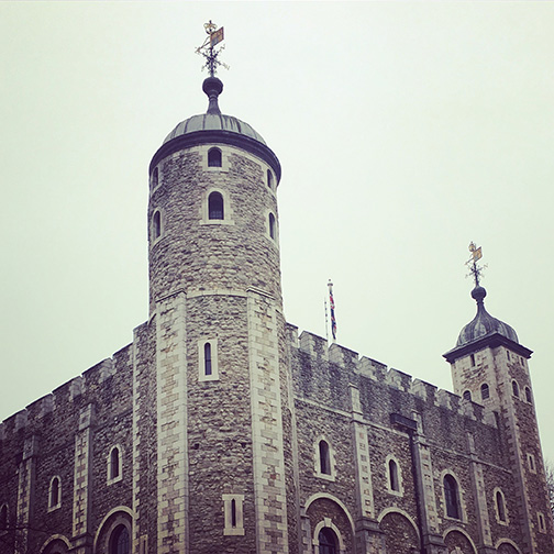 The White Tower, former palace and prison (©Deborah Clague)