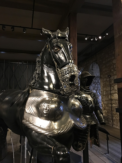 The Royal Armouries Collection in the White Tower (©Deborah Clague)