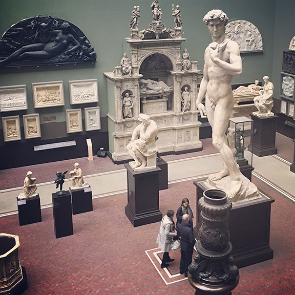 The Sculpture Gallery at the Victoria and Albert Museum, London (©Deborah Clague)