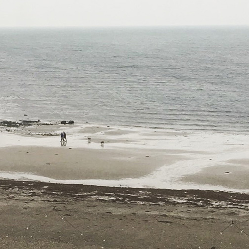 View from my hotel room overlooking Douglas Bay. (©Deborah Clague)