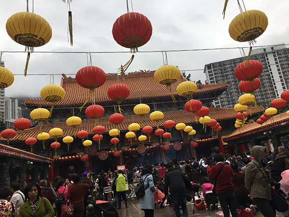 Wong Tai Sin Temple, Hong Kong (©Deborah Clague, 2018). 