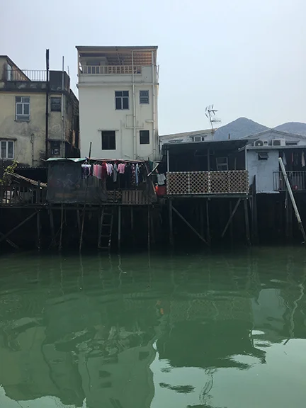 Tai O Fishing Village, China (©Deborah Clague, 2018). 