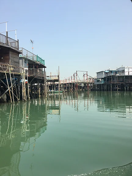 Tai O Fishing Village, China (©Deborah Clague, 2018). 