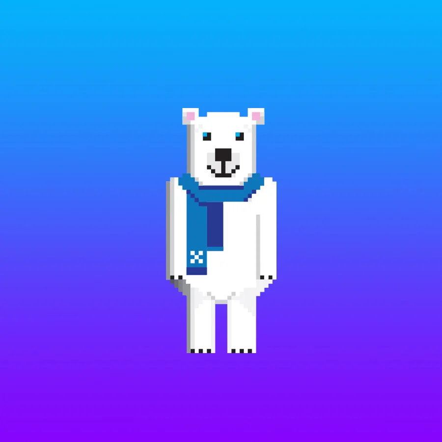 Churchill the polar bear from a game concept titled “Churchill Rush” (©Deborah Clague)
