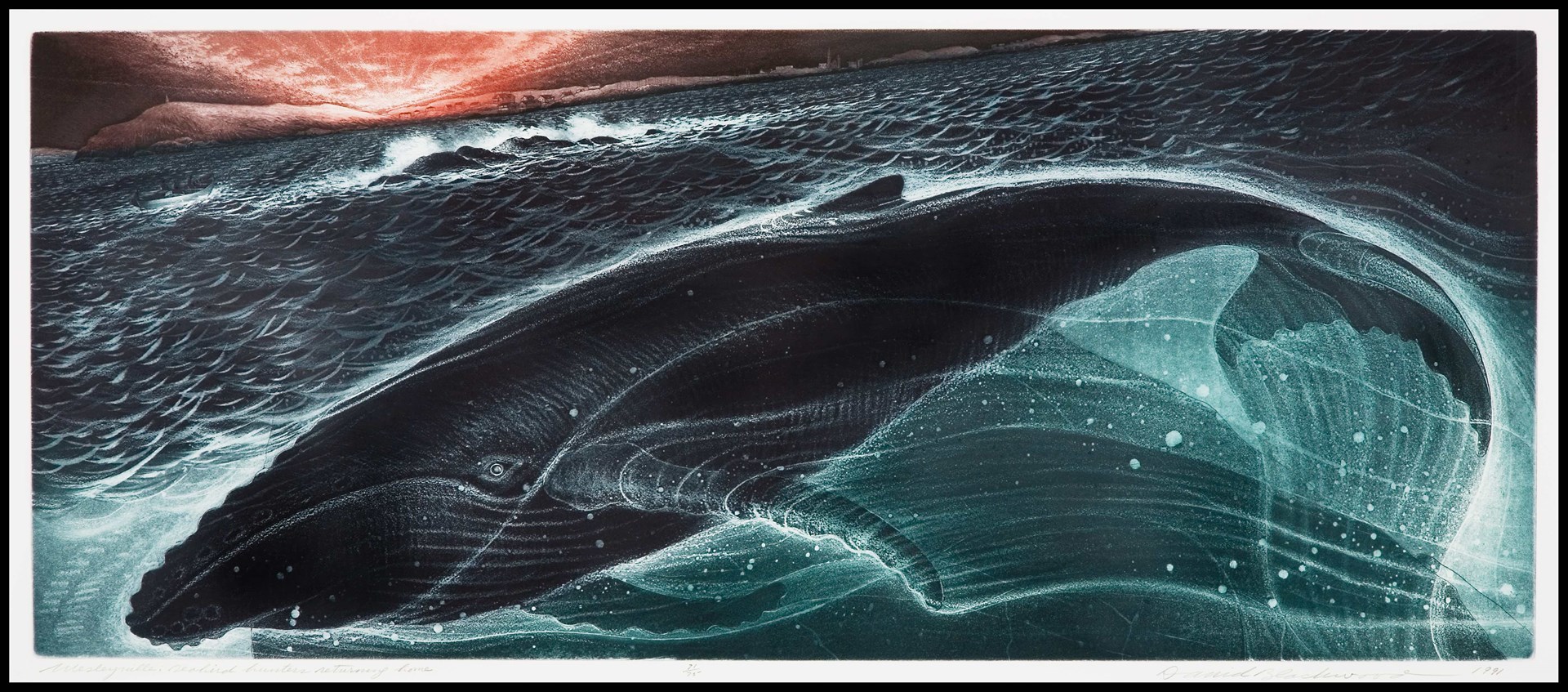 Wesleyville: Seabird Hunters Returning Home, David Blackwood (1991)