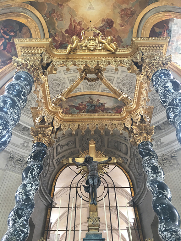 Napoleon’s Tomb, Les Invalides (©Deborah Clague, 2019).