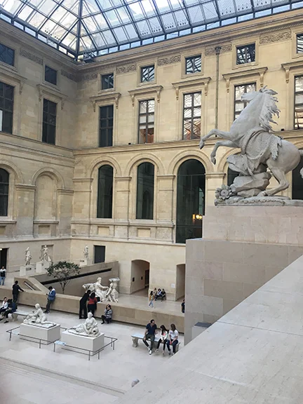 The Louvre, Paris (©Deborah Clague, 2019).