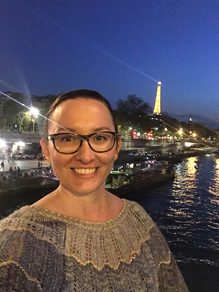 Paris at night (©Deborah Clague, 2019).