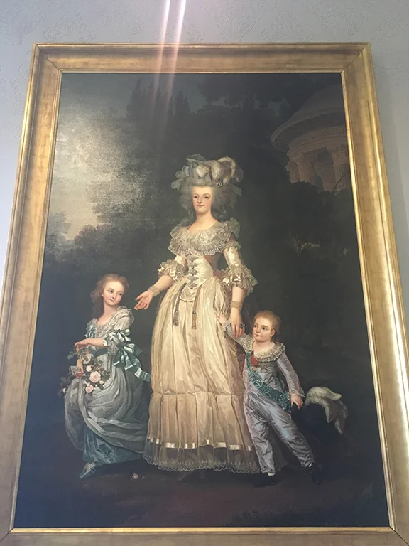 Portrait of Marie-Antoinette at the Palace of Versailles, France (©Deborah Clague, 2019).
