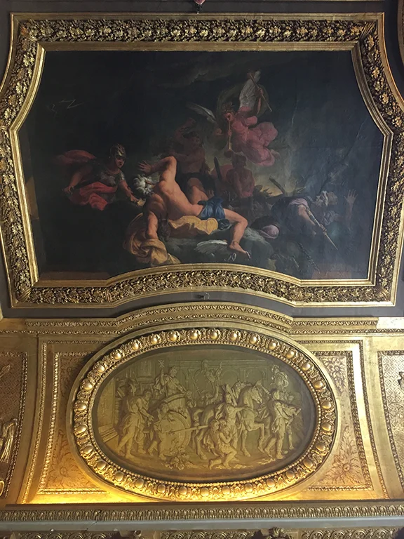 Detail at the Palace of Versailles, France (©Deborah Clague, 2019).