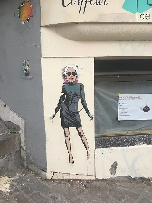 Karl forever. Montmarte, Paris (©Deborah Clague, 2019).