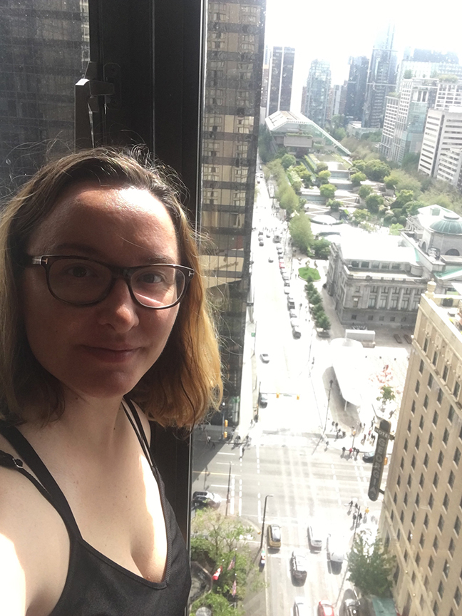View from the 21st floor, Four Seasons Vancouver (©Deborah Clague, 2019).