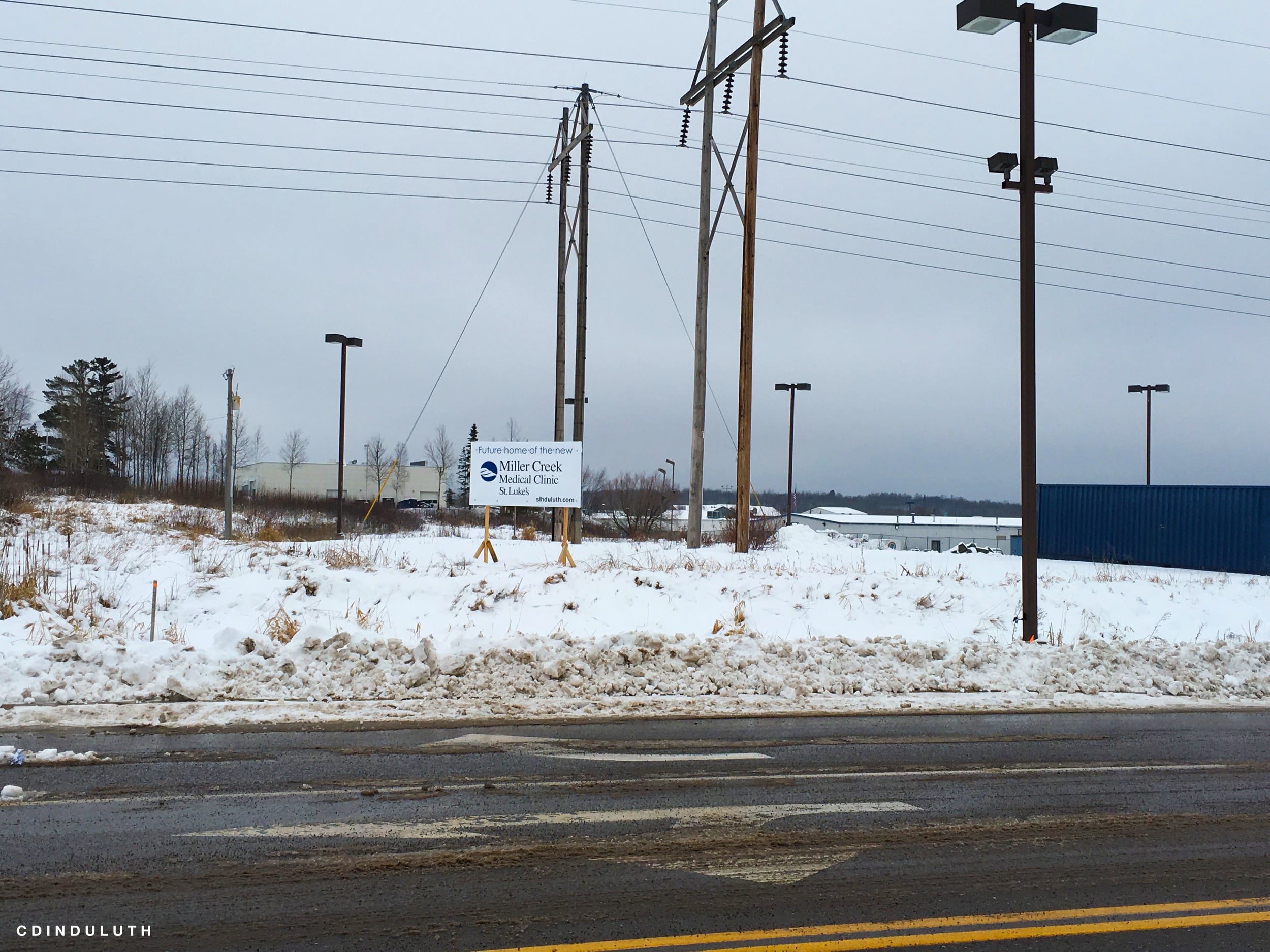 Site of the new Miller Creek Medical Clinic