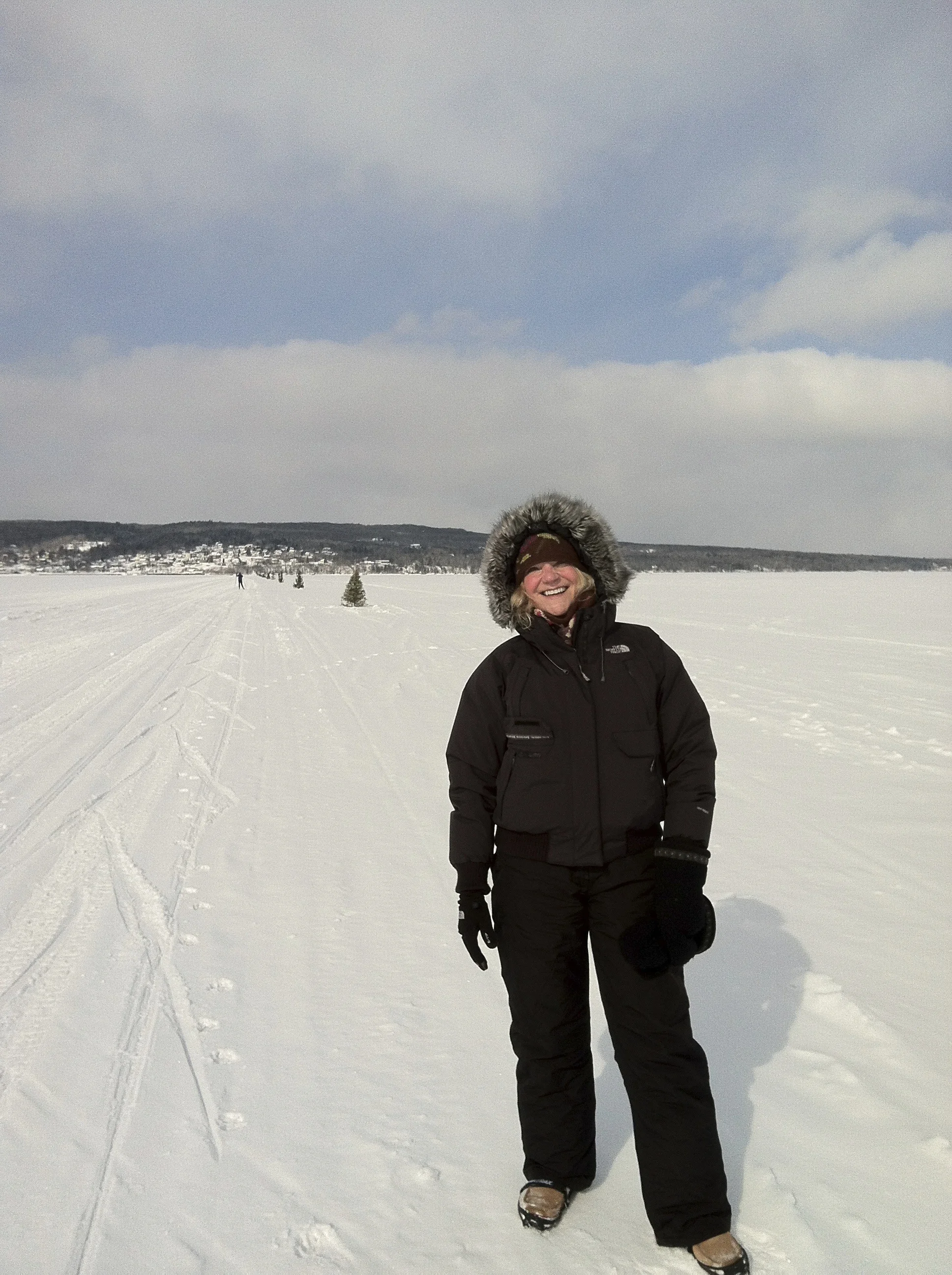 On the Ice Road between Madeline Island and Bayfield.