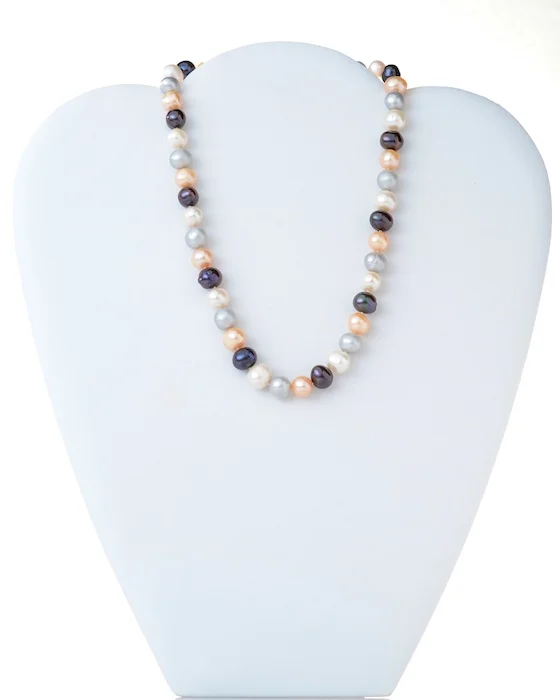 Oval Pearl Necklace