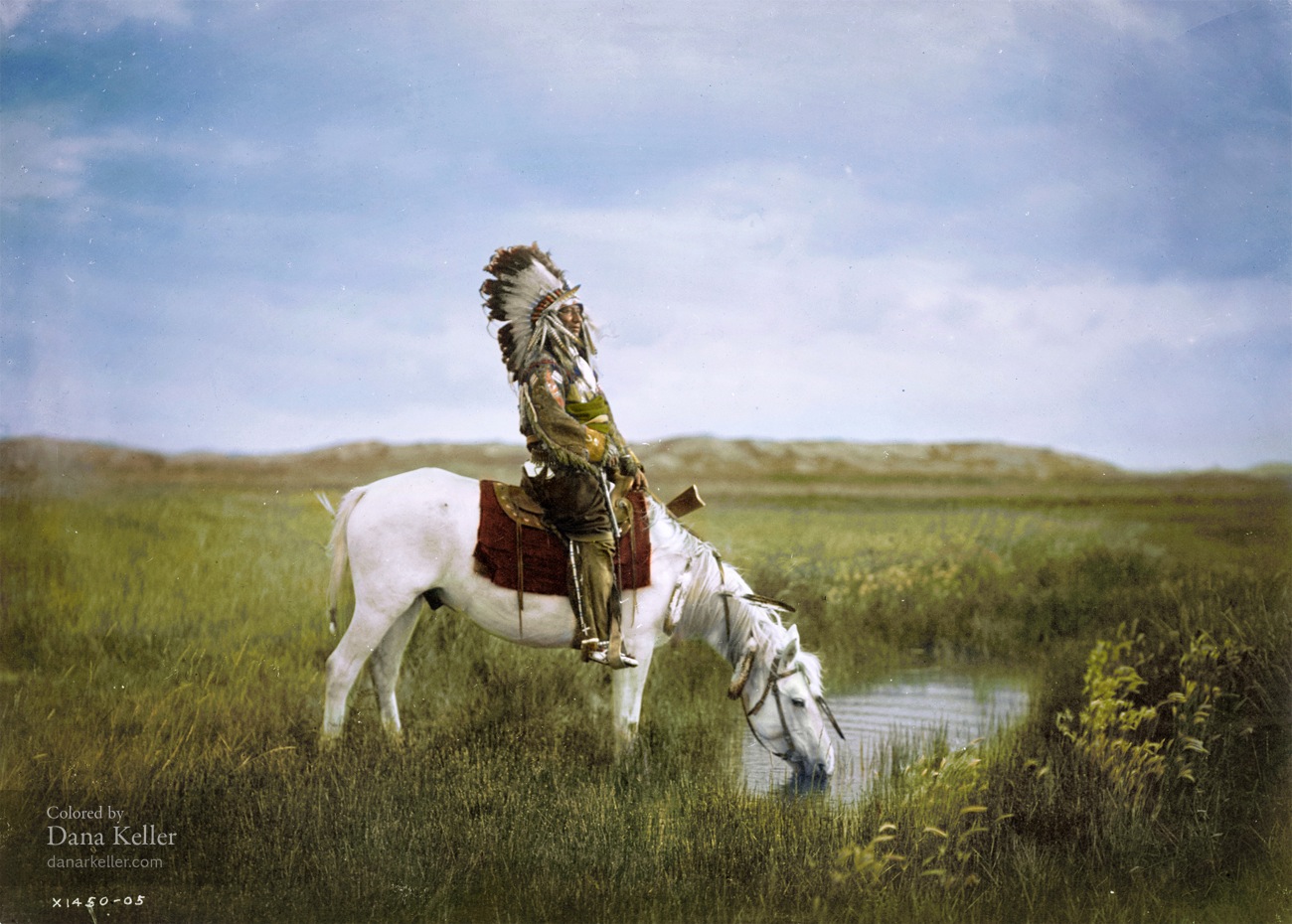 "An Oasis in the Badlands" ca. 1905