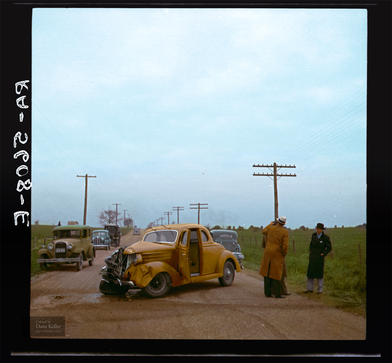 Auto Accident on US 40, 1936