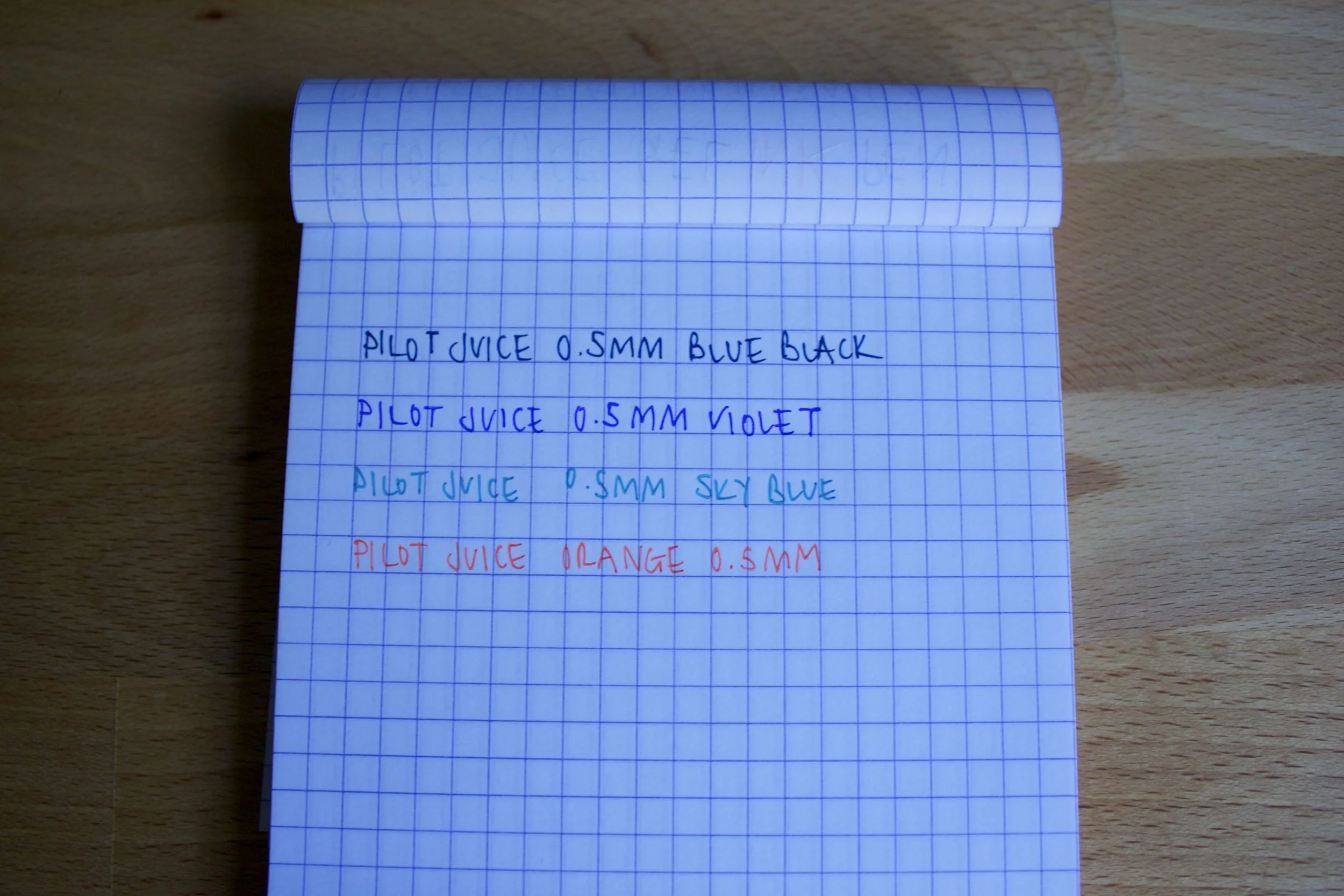 Dark colours perform much better than the lighter versions