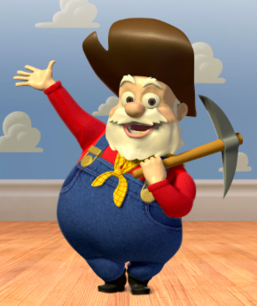 The main man himself - The Prospector 