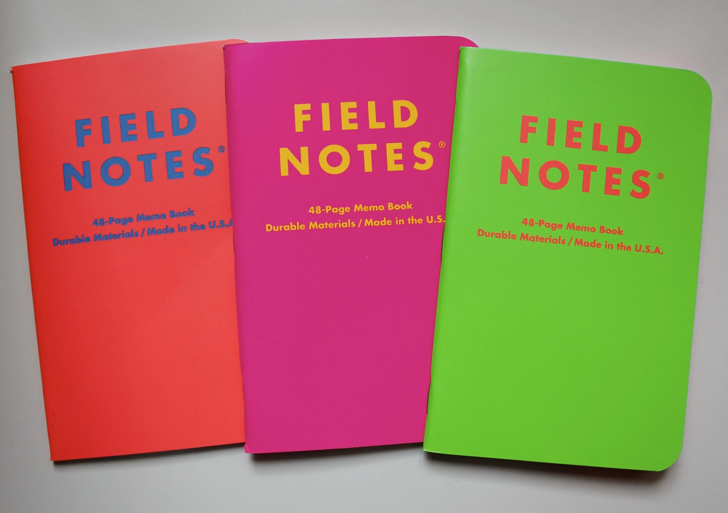 Pack 1 - Orange, Pink and Green