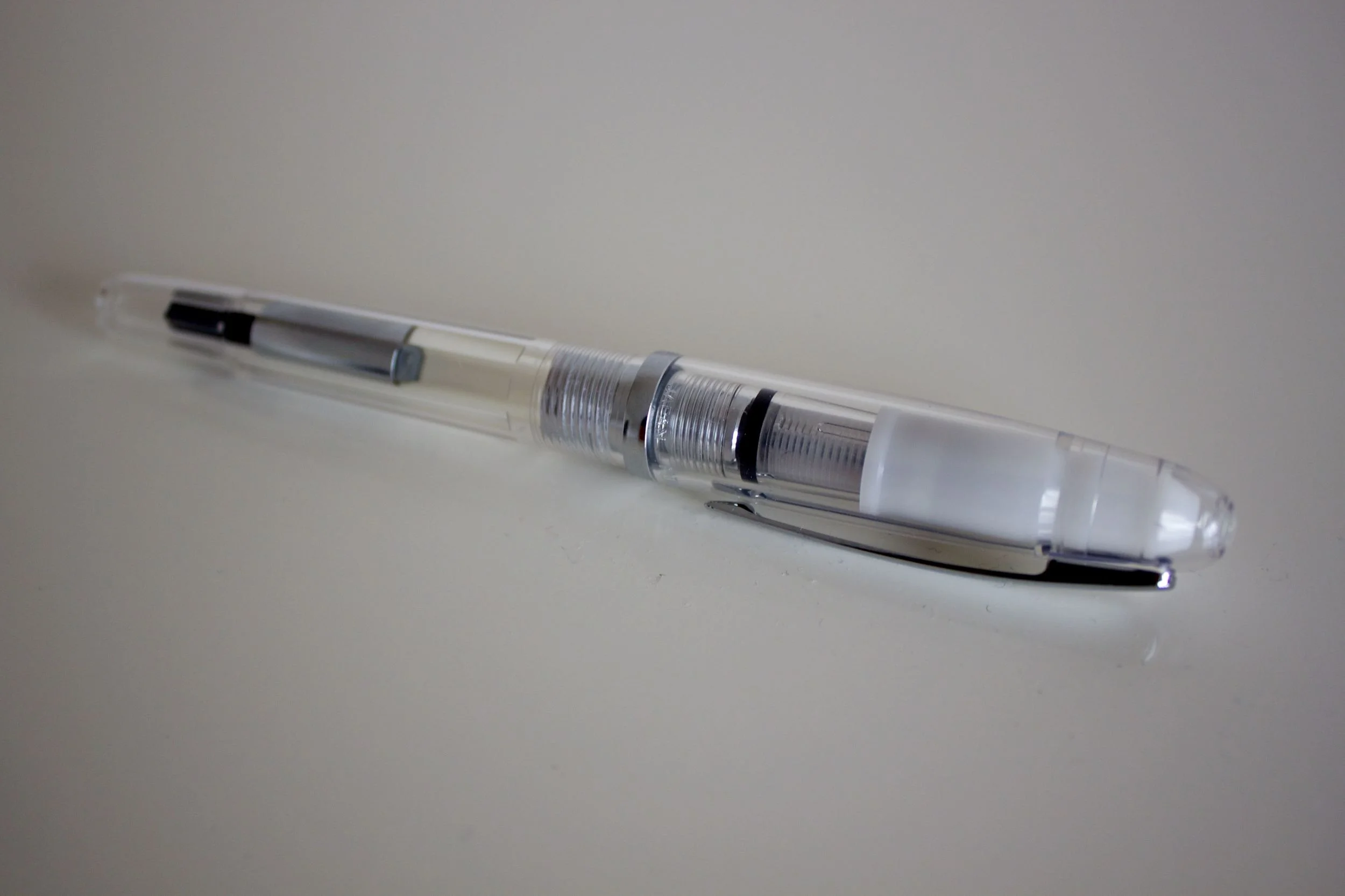 The Platinum Balance in a clear demonstrator 