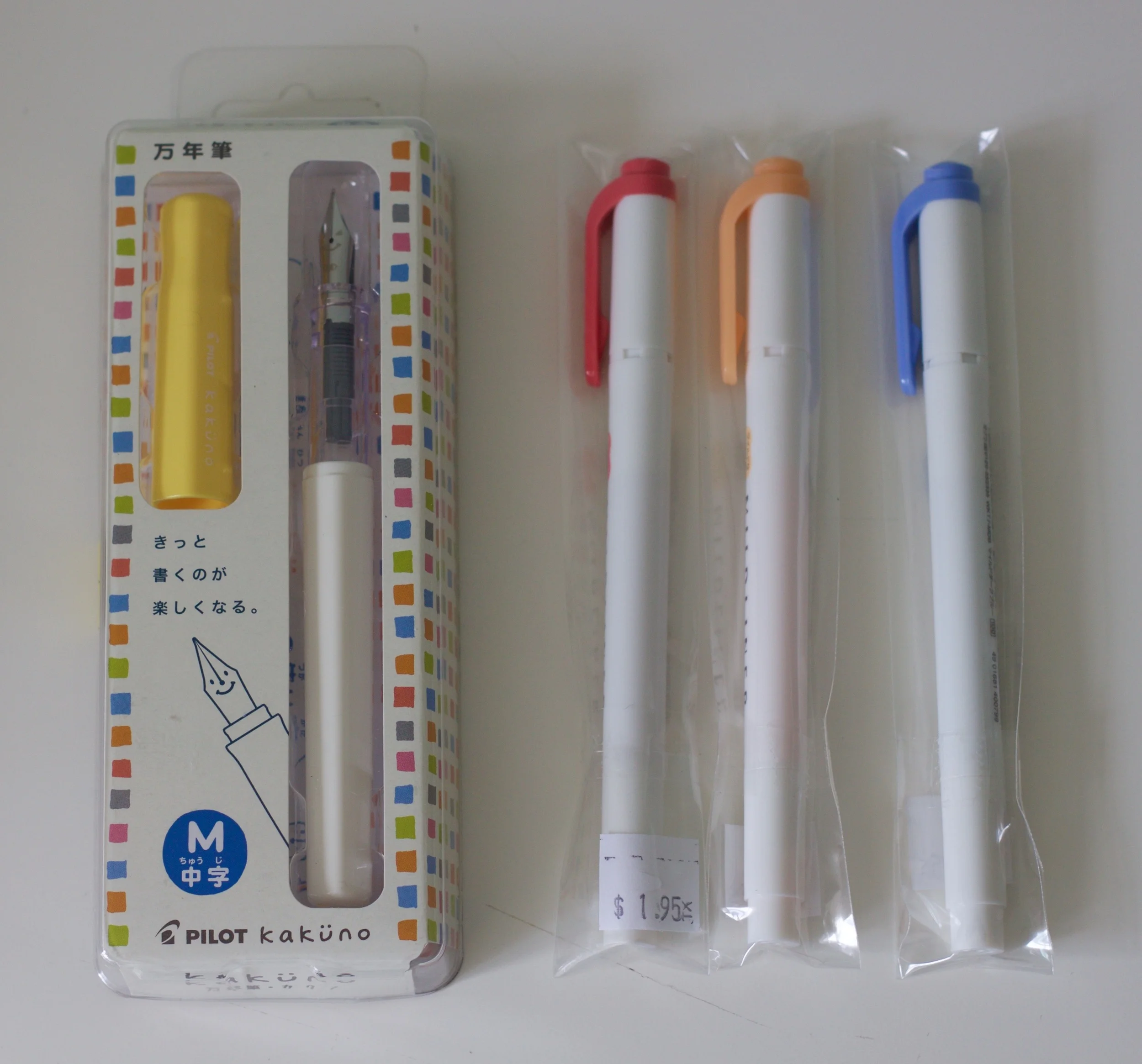 Pilot Kakuno and Zebra Midliners 
