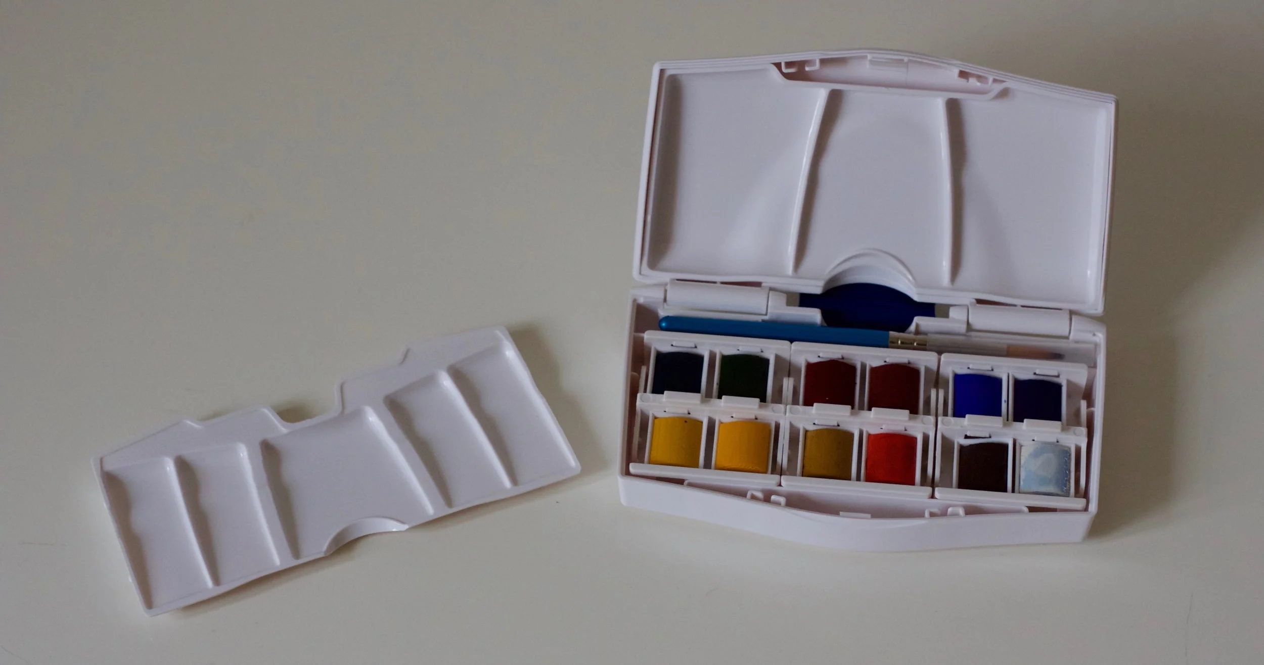 My small Winsor and Newton watercolour set